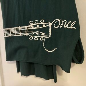 Once Broadway Musical Teal Logo Scarf - Irish - Glen Hansard - Rare Merch Item